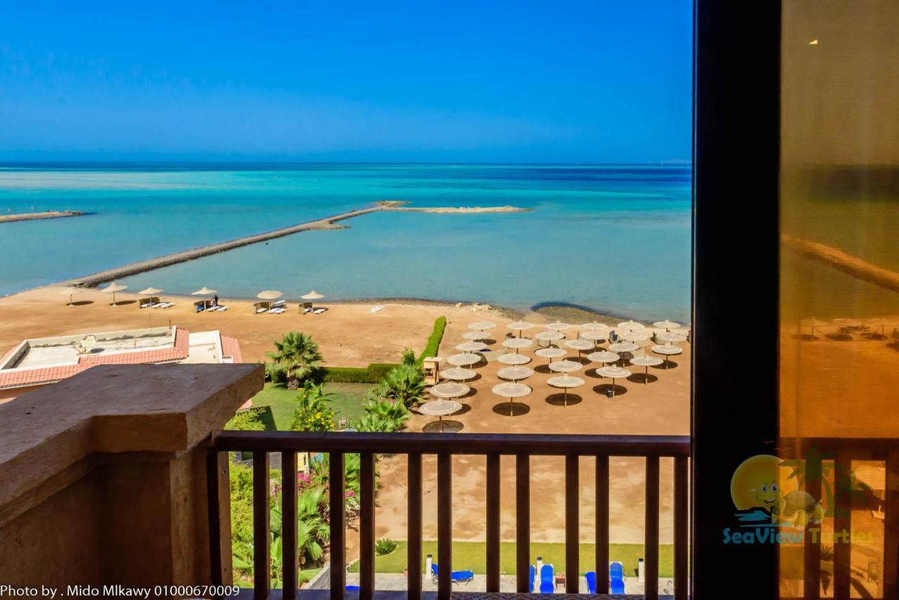 Ferienwohnung Seaview Turtles Hurghada Exterior foto