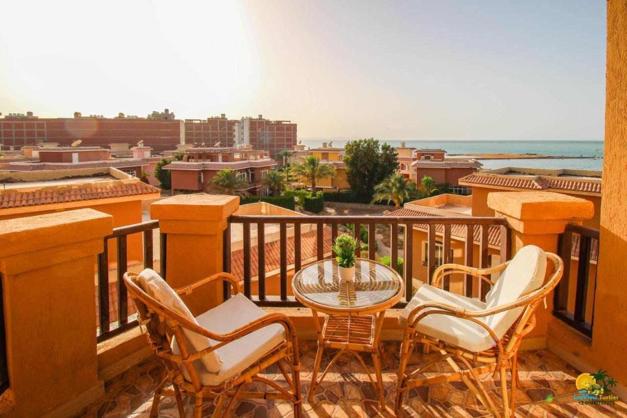 Ferienwohnung Seaview Turtles Hurghada Exterior foto