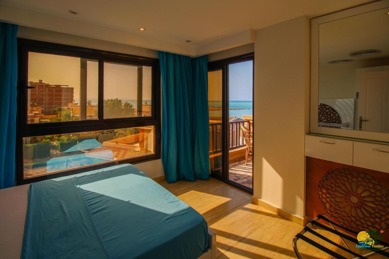 Ferienwohnung Seaview Turtles Hurghada Exterior foto