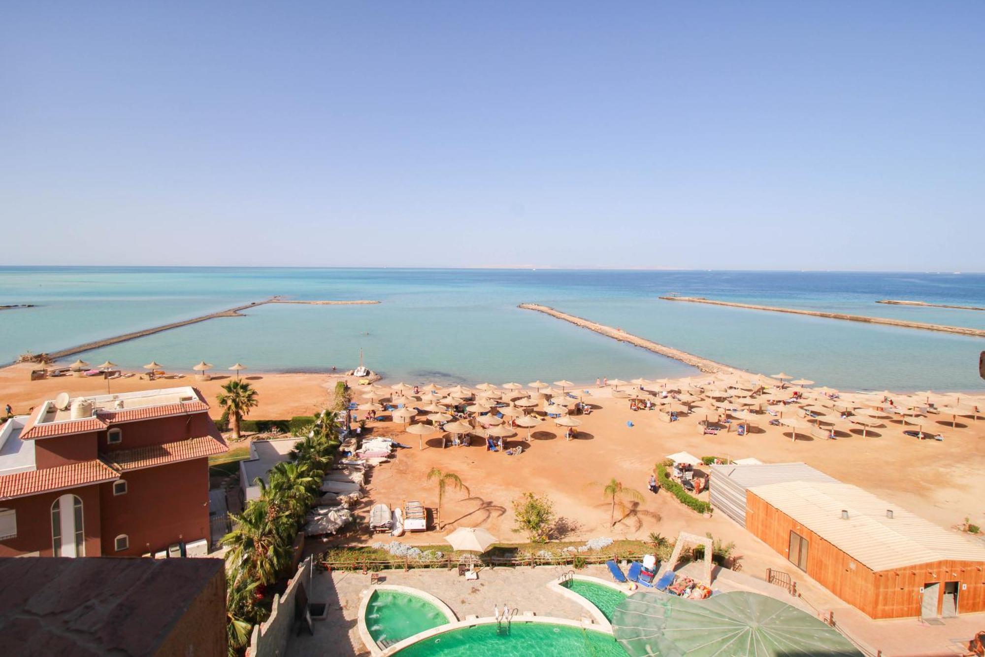 Ferienwohnung Seaview Turtles Hurghada Exterior foto