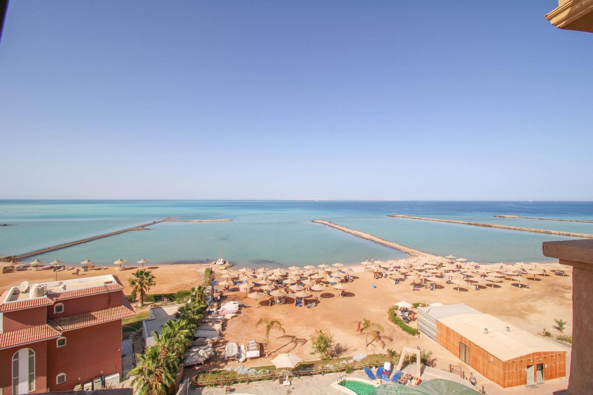 Ferienwohnung Seaview Turtles Hurghada Exterior foto