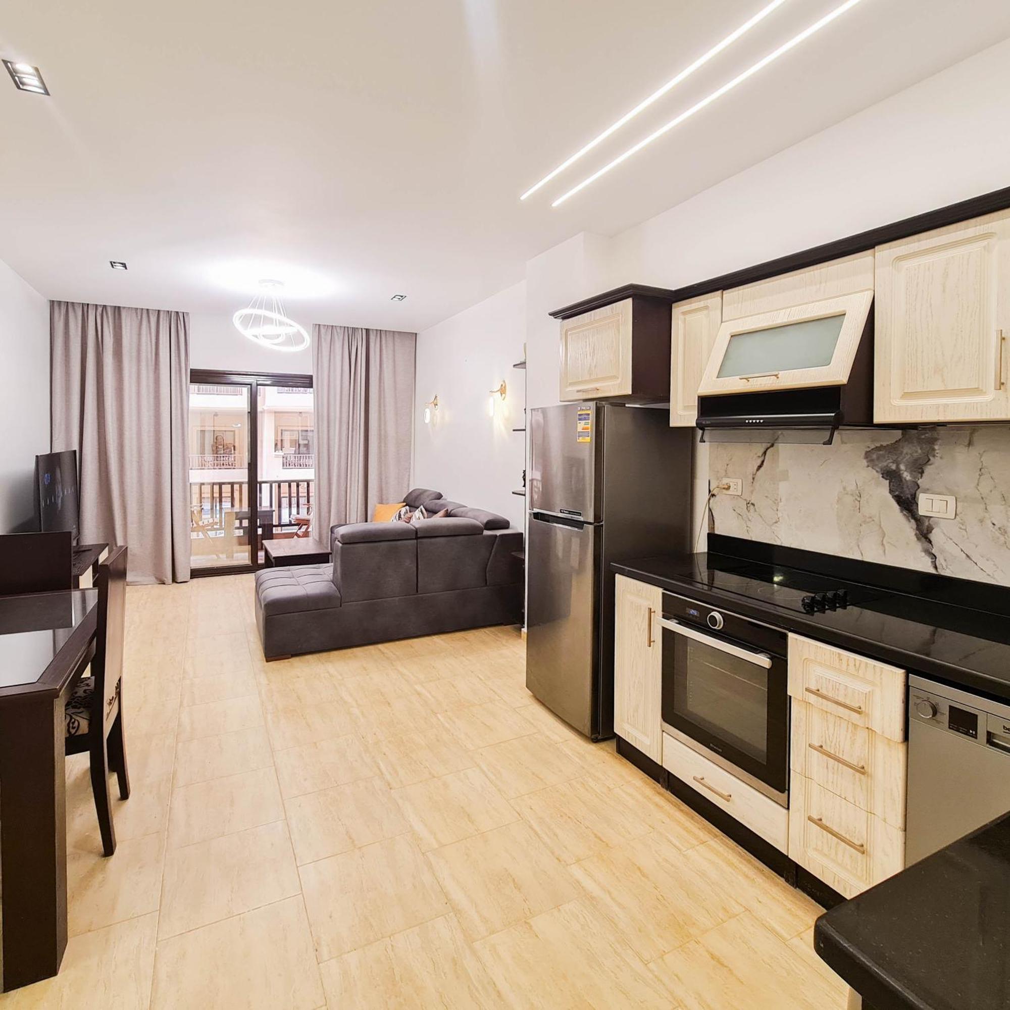 Ferienwohnung Seaview Turtles Hurghada Exterior foto